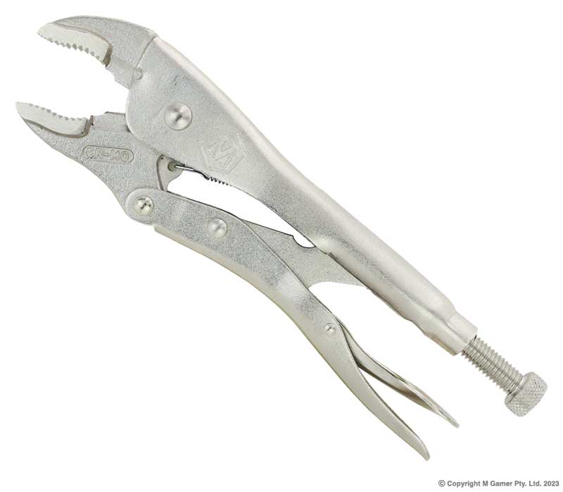 Curved Jaw Locking Pliers